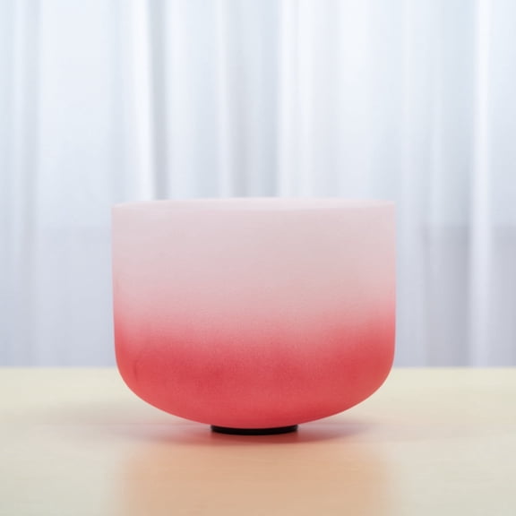 Crystal Singing Bowl 12  inch C Note for Healing Mindfulness Meditation Yoga