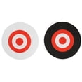 thumbnail image 1 of 2x 25 x 3cm Archery Eva Foam Target Self Healing Bow Moving Hunting Practice White+Red & Black+Red,2 x Outdoor moving target, 1 of 8