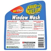 Krud Kutter Window Wash Cleaner with Hose End, Liquid Concentrate, 32 fl oz