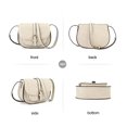 thumbnail image 3 of Bandolera AFKOMST para mujer, monedero, piel vegana, color beige, 3 of 6
