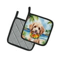 thumbnail image 2 of Cockapoo Luau Pair of Pot Holders, 2 of 5