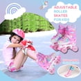 thumbnail image 2 of Patines Gingili Life ajustables con iluminación para niñas de 3 a 12 años, 2 of 7