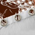 thumbnail image 4 of Feelyou Cowgirl Cowboy Blackout Curtains Set of 2 (52x84 Each), Retro Boho Window Curtains, 4 of 6