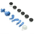 thumbnail image 4 of Juego de paletas de botones para controlador de juegos, juego de accesorios de repuesto para botón de gamepad para controlador Xbox, azul, 4 of 12