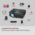 thumbnail image 3 of GPX Mini Bluetooth Projector, PJ3000B, Black, 3 of 10