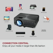 GPX Mini Bluetooth Projector, PJ3000B, Black