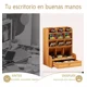 thumbnail image 4 of Organizador De Escritorio C/compartimentos Plumones Lapices, 4 of 6