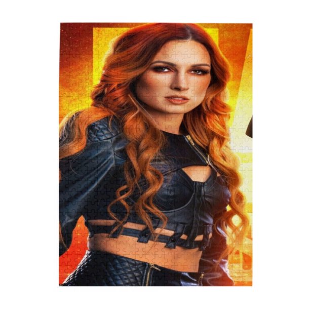 Becky Lynch - Rompecabezas de madera de 1000 piezas para niños, niñas y adultos, juguetes de agilidad y memoria, regalos desafiantes para decoración del hogar