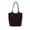 Coffee, variant on Womens Fashion Suedes Shoulder Bags Large Toted Bags Retro Purse Handbags Top Handle Satchel for Casual Work Travels