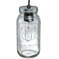 thumbnail image 4 of Meyda Tiffany 120901 4.75" W Mason Jar 2 Qt Mini Pendant - Clear, 4 of 5