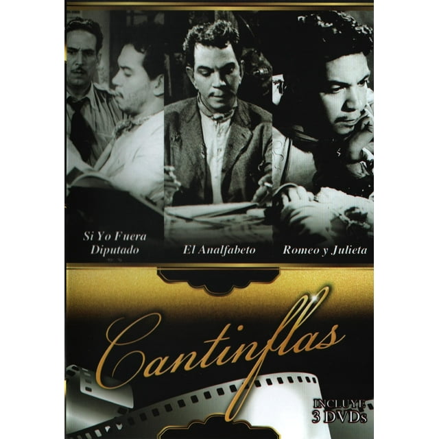 Cantinflas Mario Moreno Three Spanish Movies DVD set Si Yo Fuera