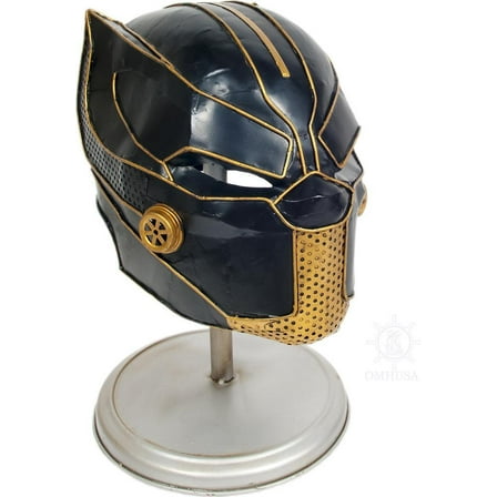 Black Panther 2018 Metal Helmet Replica for Collectors