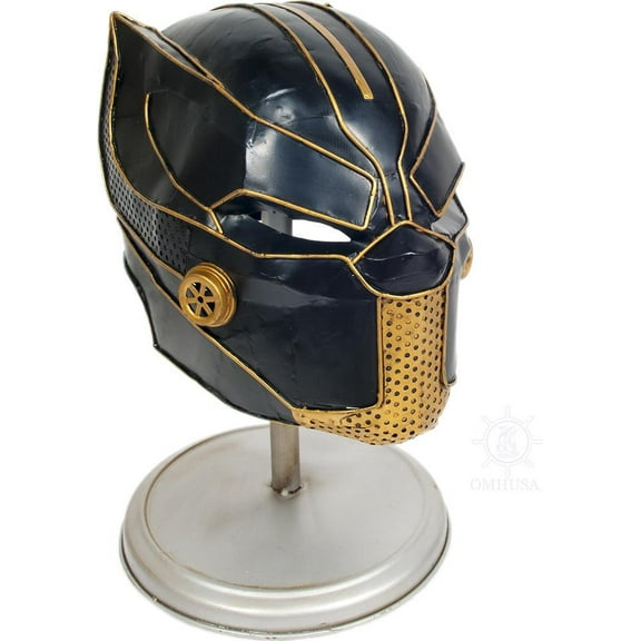 Black Panther 2018 Metal Helmet Replica for Collectors
