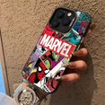 thumbnail image 5 of Marvel Luxury Smart Protective Case, Suitable For IPhone 15/14 Pro Max, Spider Pattern Phone Case, Full Body Protection, Shockproof And Drop-proof, Ultra-thin, Easter-Birthday-Valentine's Day Gift, 5 of 5