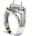 thumbnail image 3 of Pompeii 3/4ct Fancy Princess Cut Diamond Engagement Setting (G/H,I1), 3 of 3