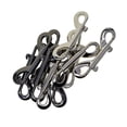 thumbnail image 2 of 10 piezas de aleación de metal de resistencia broche de langosta gancho de gatillo para correas bolsas cinturones al aire libre tiendas de campañ Baoblaze Gancho de presión de perno de doble punta, 2 of 8
