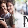 Coffee Maker Pot Stainless Steel Stovetop Espresso Coffee Maker,4 Cups