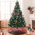 thumbnail image 7 of Lsque Fireworks Print Christmas Tree Skirt, Tree Skirt with Ties or Velcro, Perfect for Holiday Decorations, Halloween, and New Year-30", 7 of 7