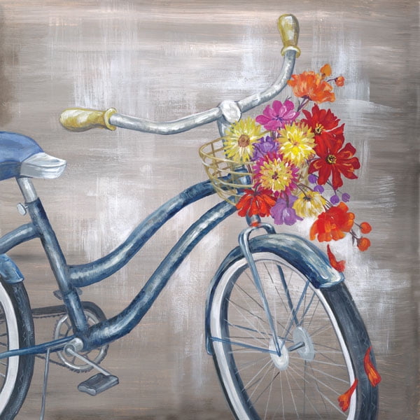 old fashioned bike with basket
