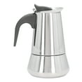 thumbnail image 2 of Large Capacity Stainless Steel Moka Pot Drip Coffee Maker Pot Elegant Design Fast Brewing for Home, 2 of 7