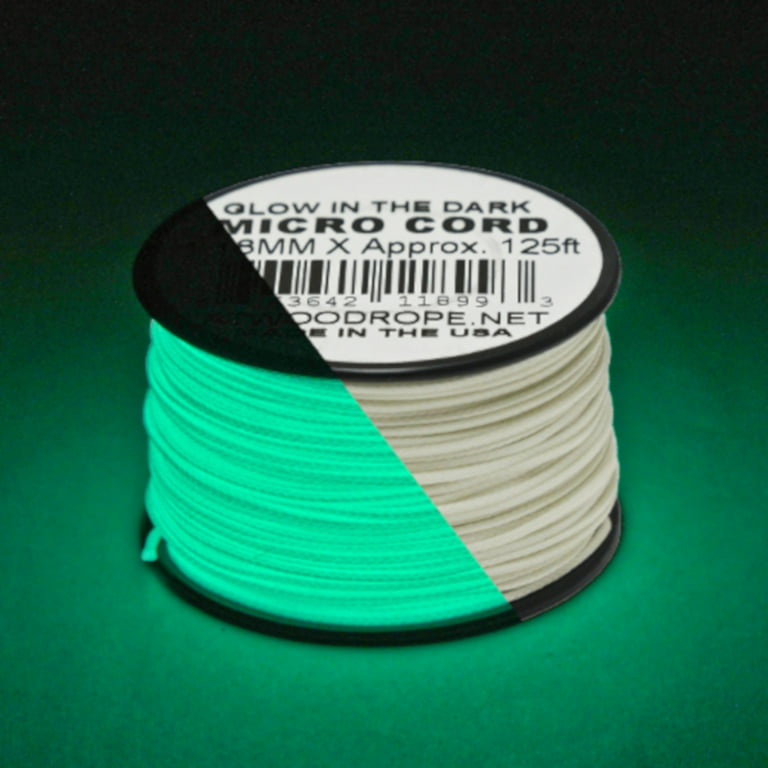Paracord Planet Micro Cord - 125-Foot Spools Available in 46 Colors & 1, 2,  or 5 Piece Packs - 1.18mm Diameter - 100 LB Minimum Break Strength -  Multi-Purpose Paracord for Indoor & Outdoor Use 