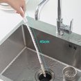 thumbnail image 4 of Yuarrent Sink Sewer Dredging Bendable Brush Bathroom Removal Anti-clogging Hair Pipe Accessory for Household Dormitory Washroom Type3 NO3, 4 of 6
