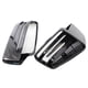 thumbnail image 5 of 1 par de cubiertas de espejo retrovisor de repuesto negro para Benz E, 5 of 6