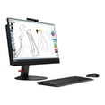 thumbnail image 3 of Lenovo ThinkCentre M820z AIO 10SC - All-in-one with UltraFlex III Stand - Core i3 8100 - RAM 8 GB - SSD 128 GB - NVMe - DVD-Writer - UHD Graphics 630 - Gigabit Ethernet - Win 10 Pro 64-bit - monitor: LED 21.5" 1920 x 1080 (Full HD) touchscreen - keyboard: US - business black - Lenovo TopSeller, 3 of 11