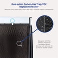 thumbnail image 4 of Filtro de reemplazo AirDoctor AD3000 AD3500 Carbon VOC, 4 of 5