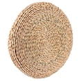 thumbnail image 4 of Puf de tatami tejido a mano con forma de espadaña, cojín para yoga, decoración de balcón y ventanal., 4 of 14