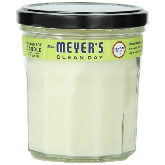 Mrs. Meyer's Clean Day Candle, Lemon Verbena, 7.2 oz