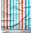 thumbnail image 3 of oneOone Cotton Silk Fabric Stripe Panel Fabric Prints By Yard 42 Inch Wide, 3 of 3