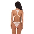 thumbnail image 3 of Camisón de encaje de mujer Sexy Body Lencería Ropa interior Ropa de dormir, Blanco, XXL AweSitey XX000075-30, 3 of 7