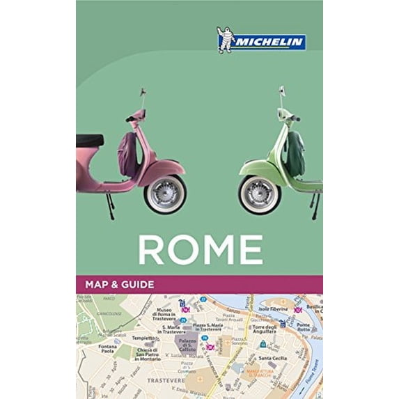 Pre-Owned Michelin Rome Map & Guide (Michelin Map & Guide Series) (Paperback) 2067206680 9782067206687