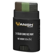 Vanish Color Camo Face Paint Stick, Brown, Black, Olive