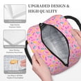 thumbnail image 3 of Easygdp Donut Bolsa de Almuerzo Insulada Grande, Forro de Aluminio, Diseño Espacioso, a Prueba de Fugas, Ideal para Trabajo, Picnics, Viajes y Actividades al Aire Libre, 3 of 6