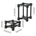 thumbnail image 3 of Mistaha Adjustable Desktop Speaker Stands with Detachable Design, Anti-Slip Stable Suction Cups, 2 Pieces Set - Enhance Sound Quality and Reduce Vibration, 3 of 6