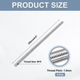thumbnail image 2 of Uxcell Fully Threaded Rod M10 x 250 1.5mm Thread Pitch 304 Stainless Steel 2 Pack, 2 of 6