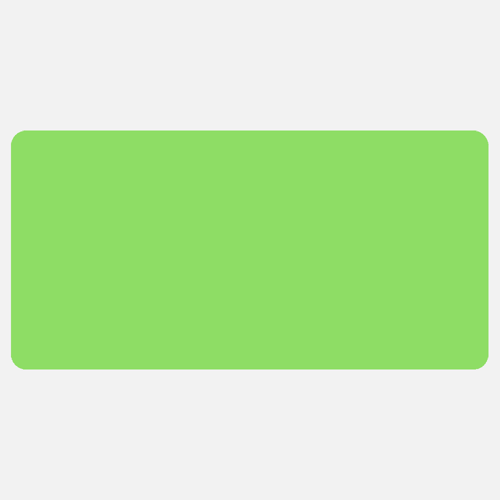 JAM Paper Standard Label Rolls, Rectangle, 2 x 4, Neon Green, 125 Labels/Roll
