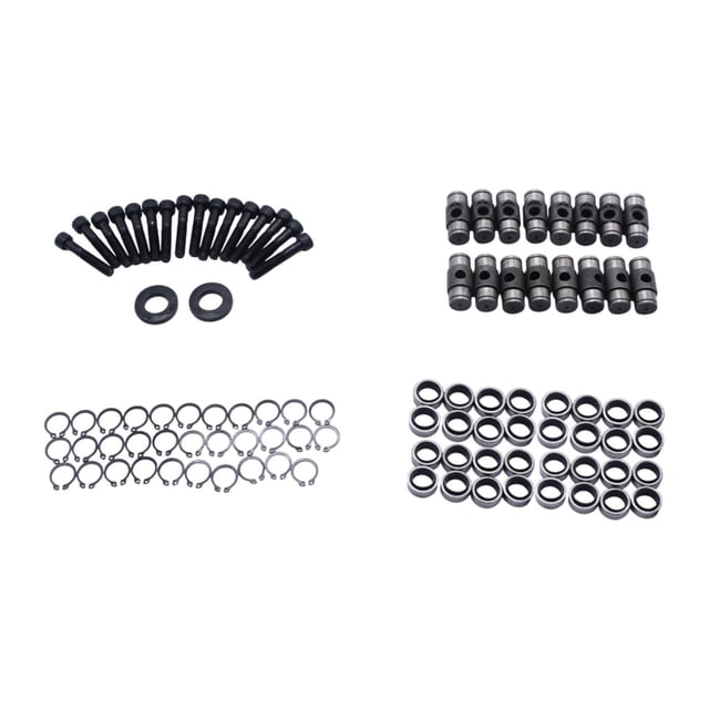 Kit de Rocker Arms, 13702 Rocker Arm TroNnion, Kit de reparación, Kit de actualización de acero para 4.8 5.3 5.7 6.0 6.2 Kit de Tunnion