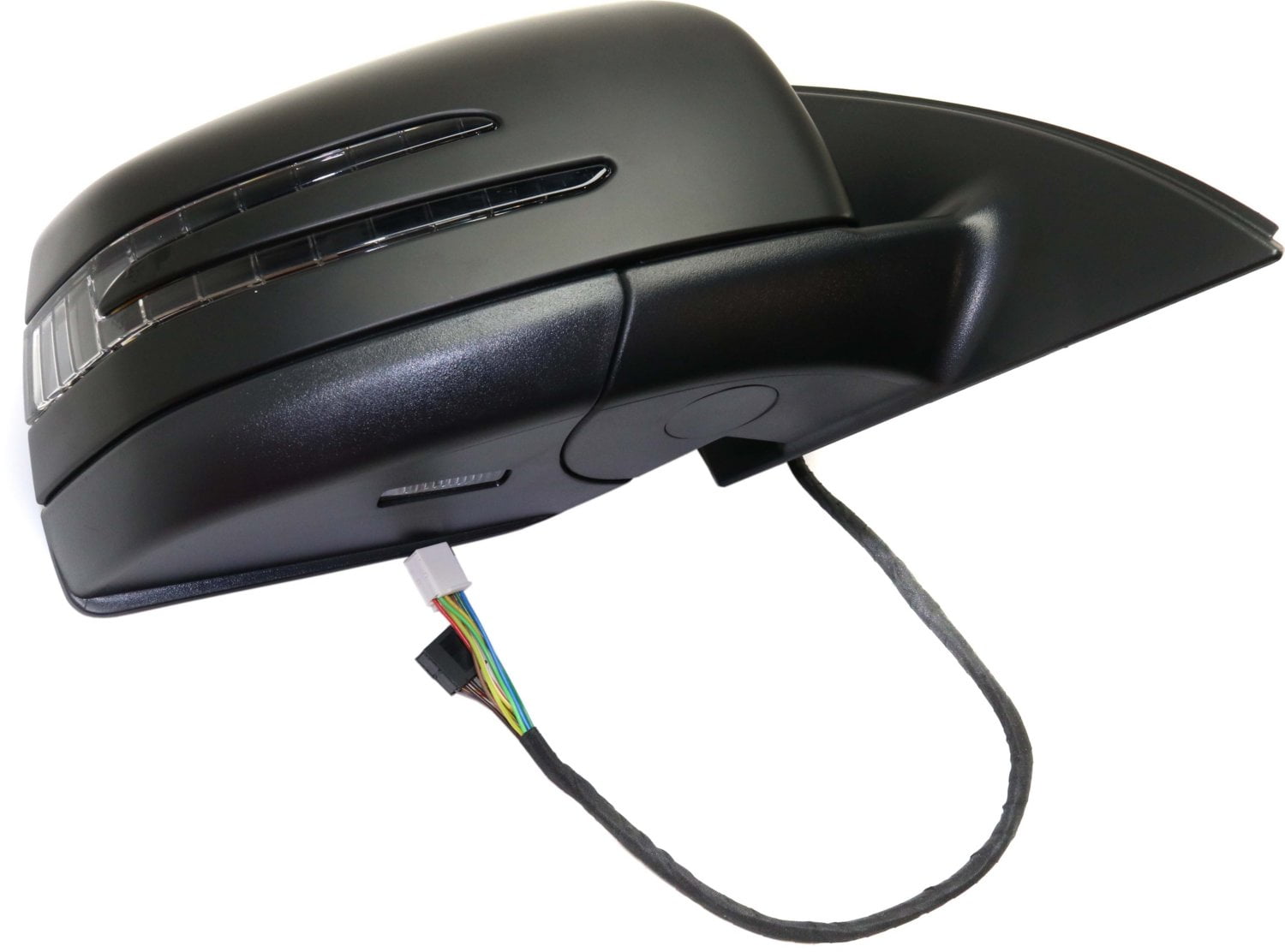 Mirror Compatible With 2013-2014 Mercedes Benz ML550 ML63 AMG Right Passenger Side Heated In-housing Signal Light Paintable Kool-Vue