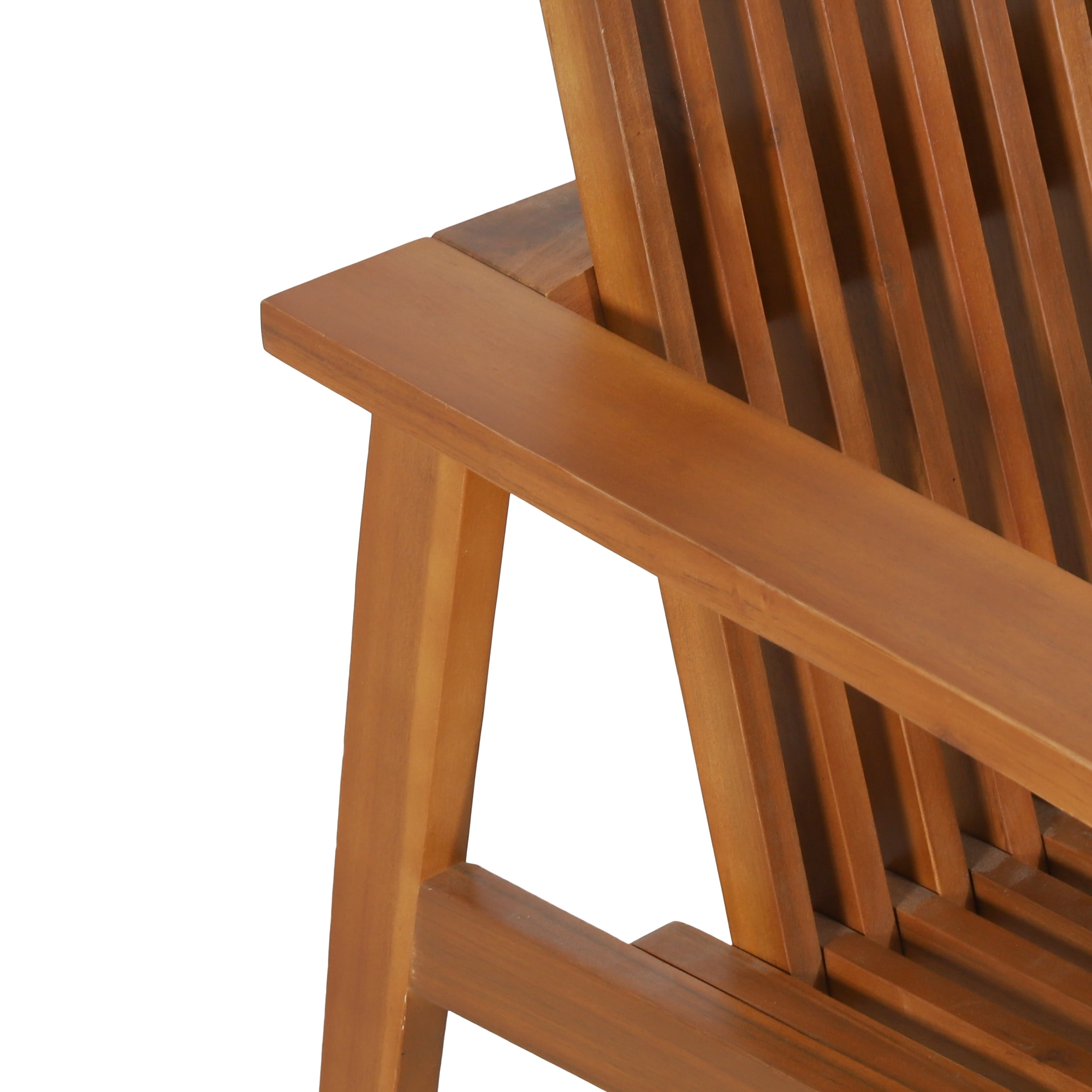 Noble House Bryony Transitional Wood Club Chair, Teak (Set of 2)