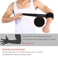 thumbnail image 1 of HURRISE 2PCS Adjustable Elbow Support Brace Muscle Tissue Joint Pain Relif with Compression Pads, 1 of 6