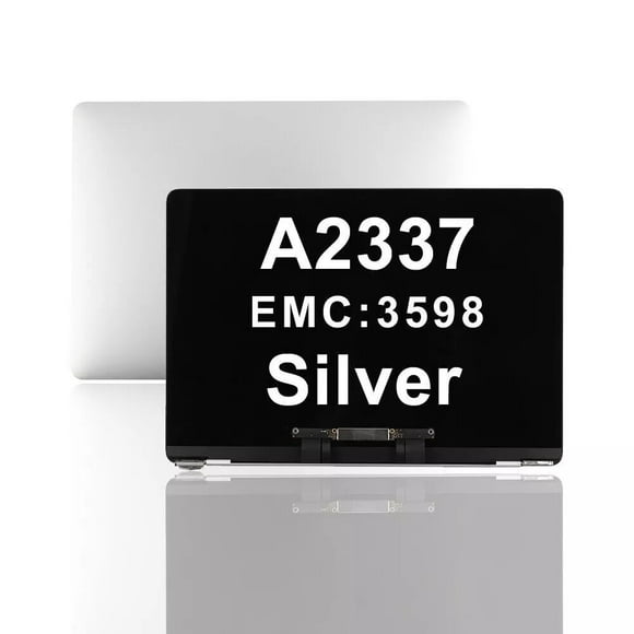 LIXSUNTEK A2337 Screen Replacement 13.3“ for MacBook Air 2020 M1 13-inch Retina Late（Model：EMC 3598 MGN93 MGND3 MGN73 MGNA3 MGNE3 MGN63）2560×1660 A Full LED LCD Display Assembly SLIVER