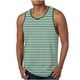 thumbnail image 2 of Tanques para Hombre para el Verano Solto Chaleco Raya Impresión Deporte Cuello Redondo Superior, 2 of 5
