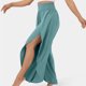 thumbnail image 5 of Pantalones Pantalones de playa para mujer Pantalones de verano de estilo casual Traje diario de ajuste holgado (Verde S) Ygjytge Verde T S para Mujer, 5 of 8