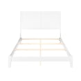 thumbnail image 4 of Lit Plateforme Grand en Bois Massif Portland, Blanc, 4 of 16