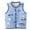 Blue, variant on Odeerbi Kids Boys Girls Winter Thermal Fleece Vest Cartoon Print Lightweight Gilet Vest Thickened Warm Children's Basic Layering T-shirt Double Layer Baby Clothes Purple