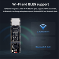 thumbnail image 3 of ESP32-S3 Ethernet Development Board with Camera Module and POE Module POE Dual-Core Plate Load Type-C Interface, 3 of 7