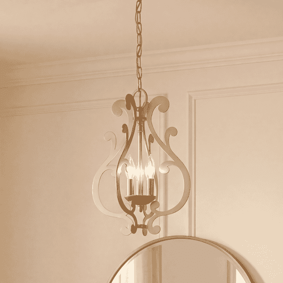 Lombard 3-Light Pendant in Noble Brass